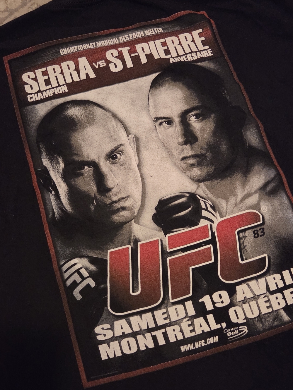 UFC Promotional Black Shirt - Picture 3 of 5